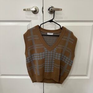 Oak + Fort sweater vest